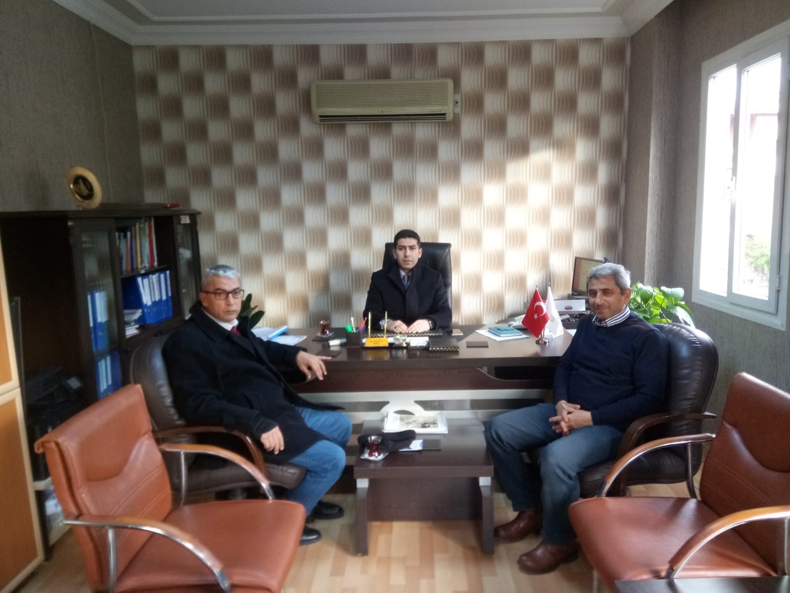 Genel Sekreterimiz Abdullah Kılınç'tan Tarım ve Hayvancılık Müdürü Ömer Erdoğan'a ziyaret